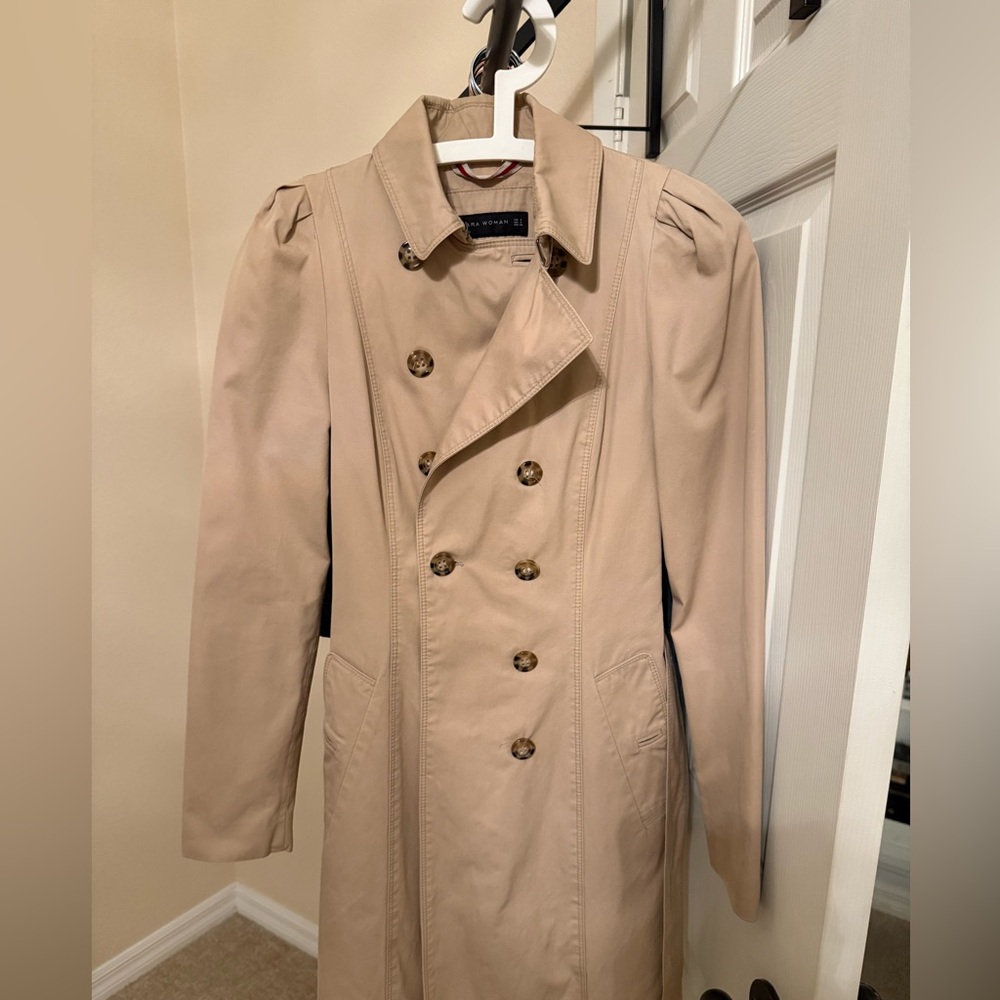 Zara Trench Coat Long